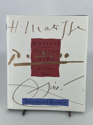 Matisse, Picasso, Miro : As I Knew Them by Rosamond Bernier