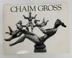 Chaim Gross Exhibition Catalog by David Barnett