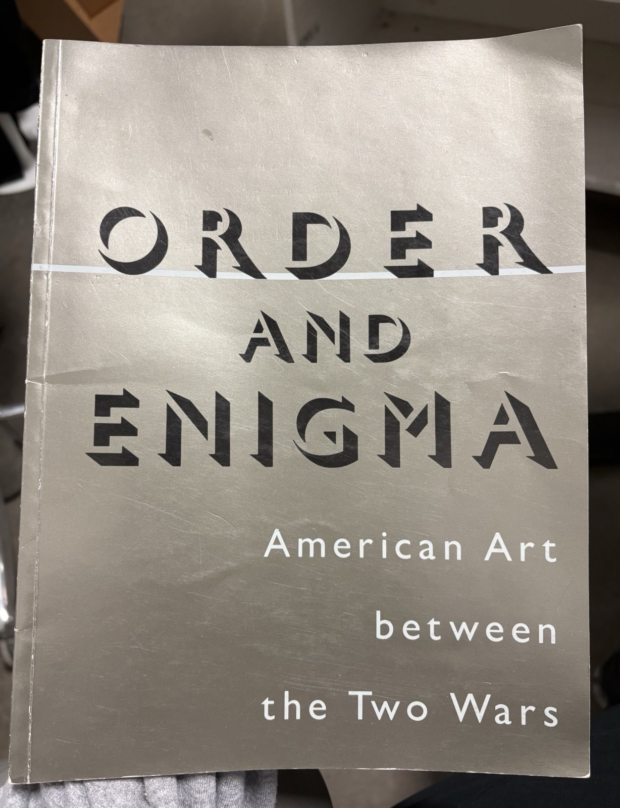 Order and Enigma: American Art Between the Two Wars 1984 Museum of Art by Sarah Clark-Langager