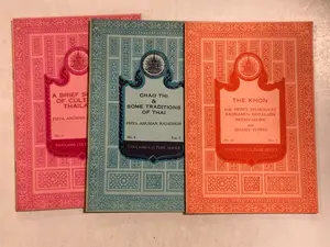 Lot of 3 Thailand Culture Series pamphlets (Nos. 2, 6, 11)