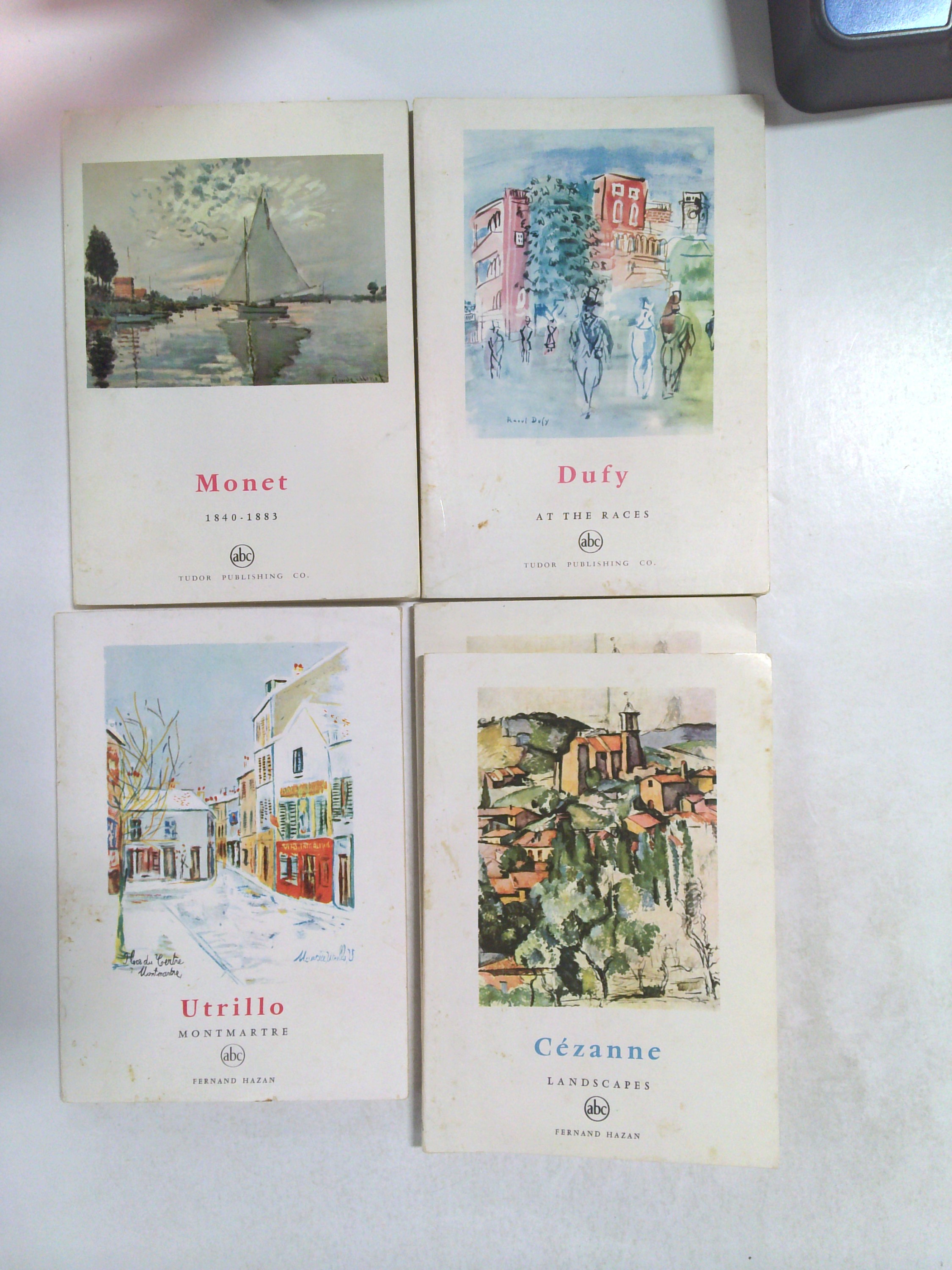 Lot of 5 Petite Encyclopedie de L'Art 1964 Paintings Art Book by Fernand Hazan