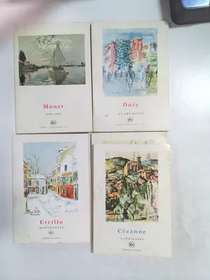 Lot of 5 Petite Encyclopedie de L'Art 1964 Paintings Art Book by Fernand Hazan