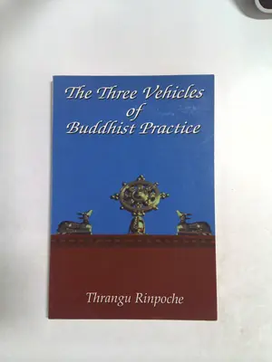 The three vehicles of Buddhist practice by Thrangu Rinpoche