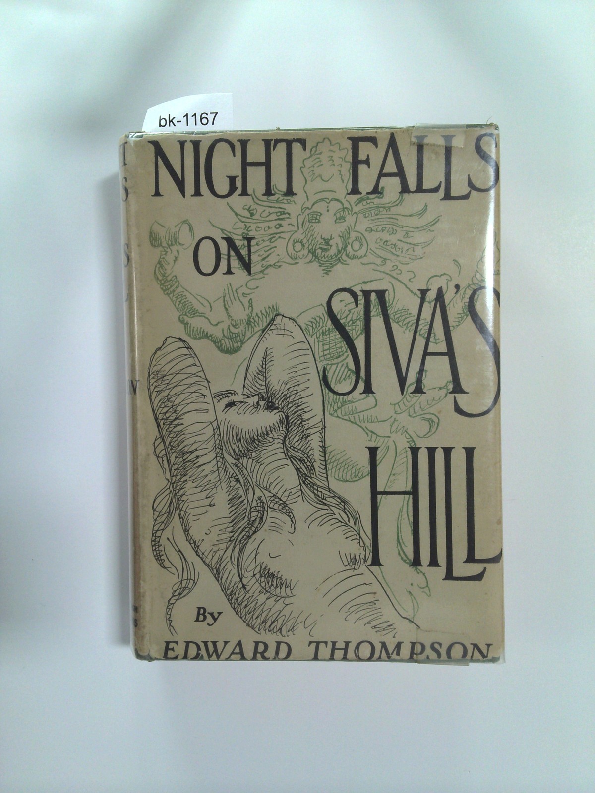 Night Falls on Siva's Hill by Edward Thompson