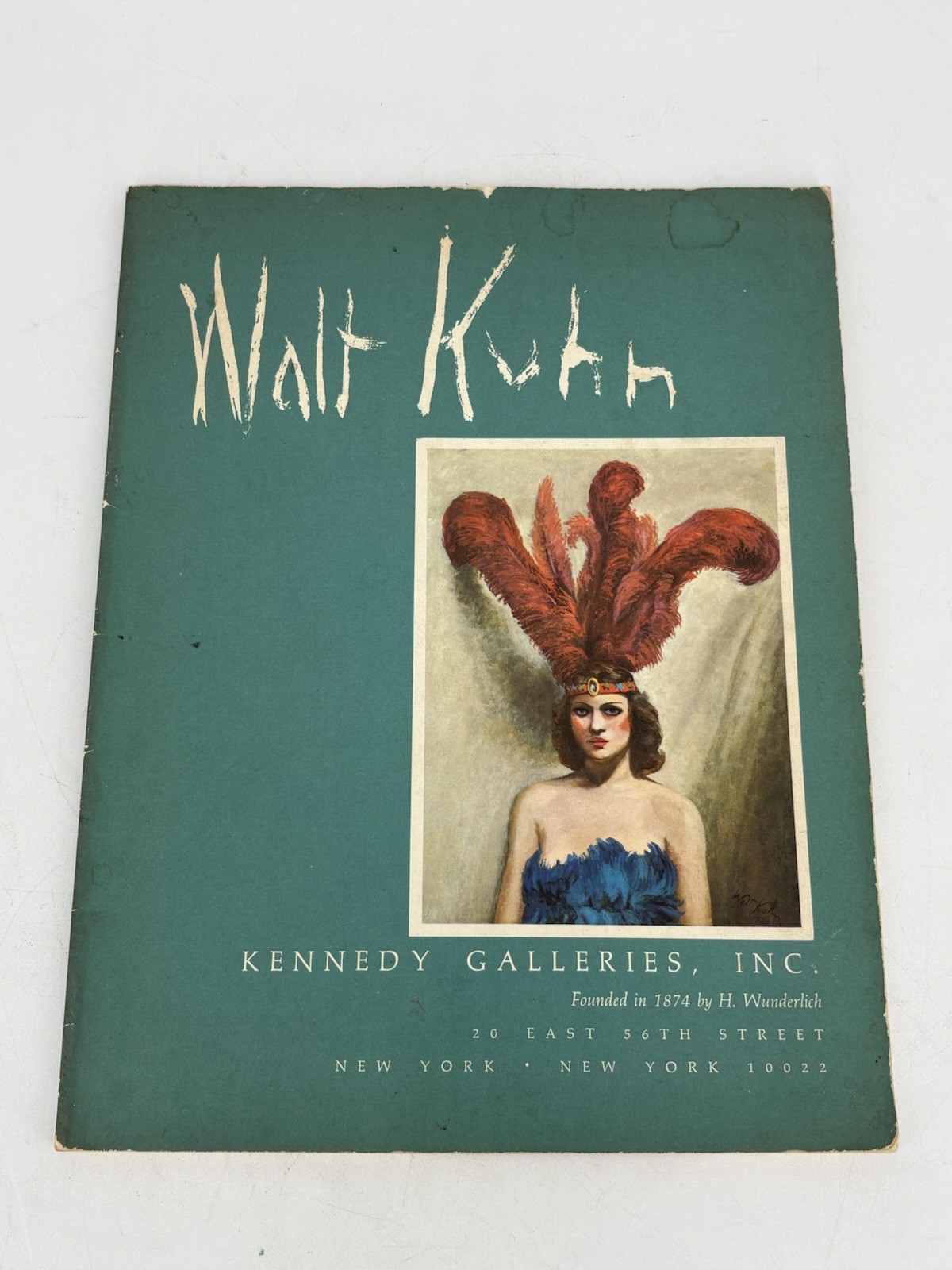 Walt Kuhn 1967 Kennedy Galleries by Kennedy Galleries