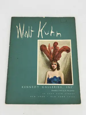Walt Kuhn 1967 Kennedy Galleries by Kennedy Galleries