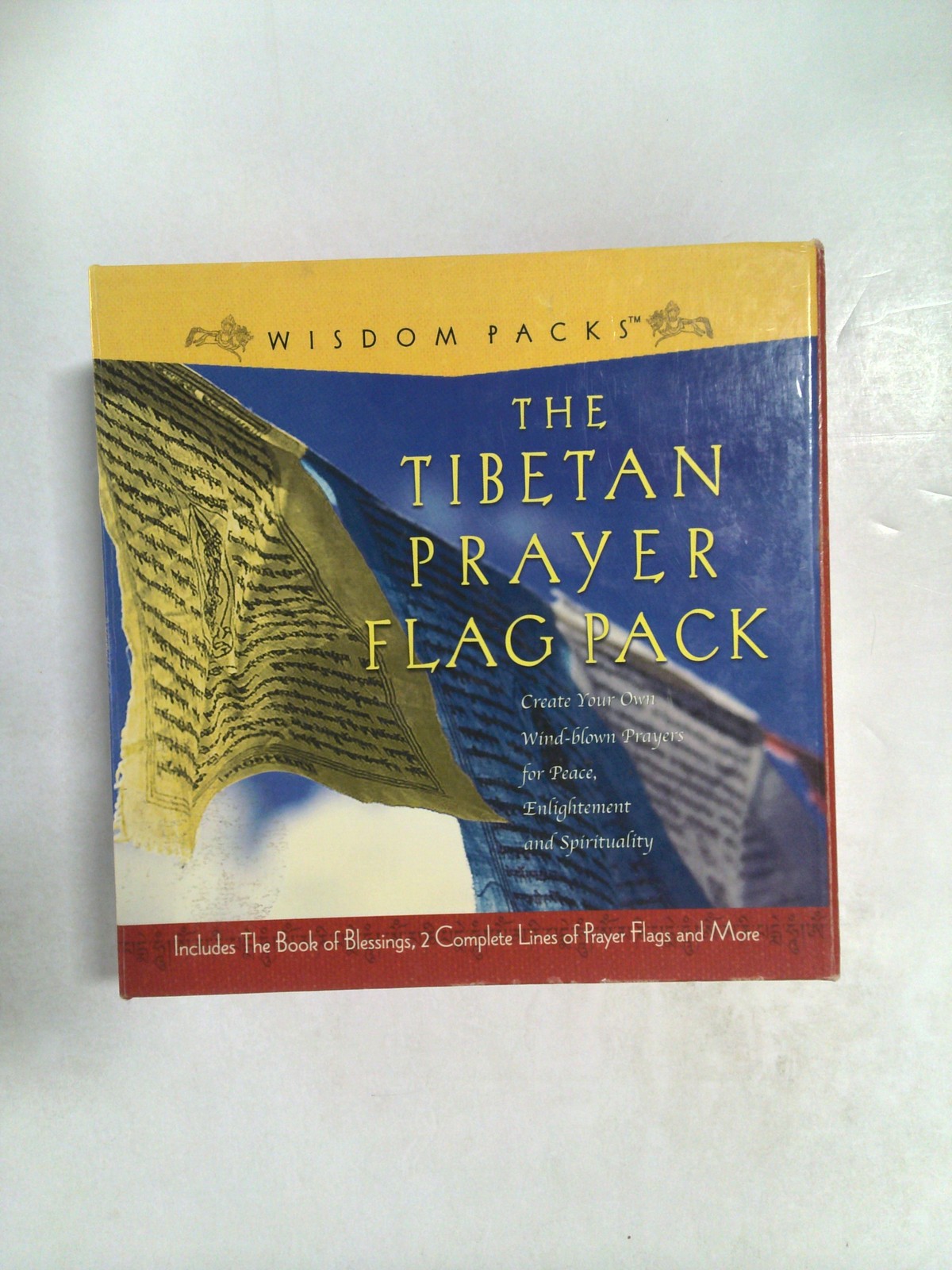 The Tibetan Prayer Flag Pack by Cider Mill Press by Jacqueline Sach
