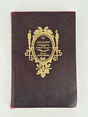 Antique Life of King Henry Fourth First Part Ariel Shakespeare Leather by William Shakespeare