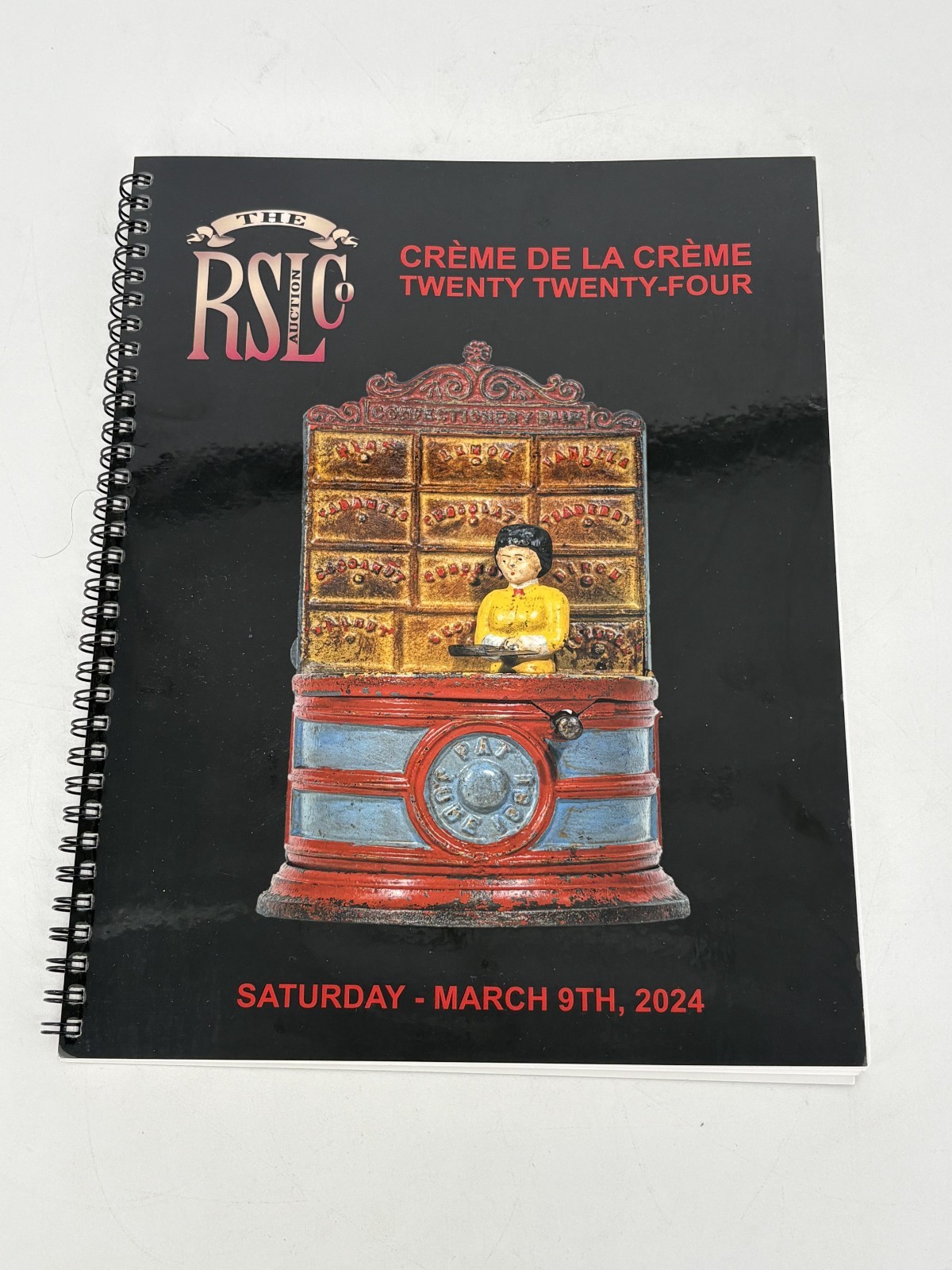 The RSL Auction Co Catalog Antique Toy Bank Auction Creme De La Creme March 2024