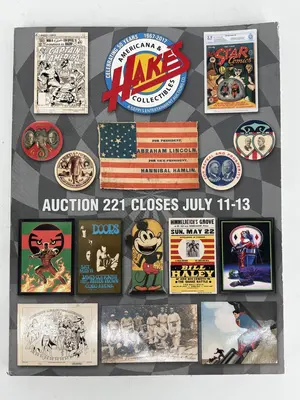 Hake's Auctions Americana and Collectibles Catalogue #221 July 2017