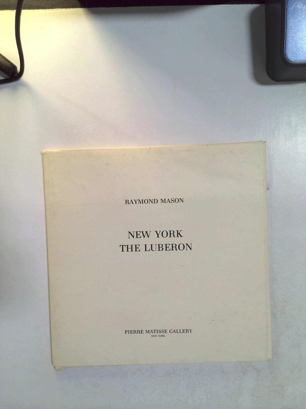 The Luberon Landscape/St. Mark's Place East Village N.Y. by Raymond Mason